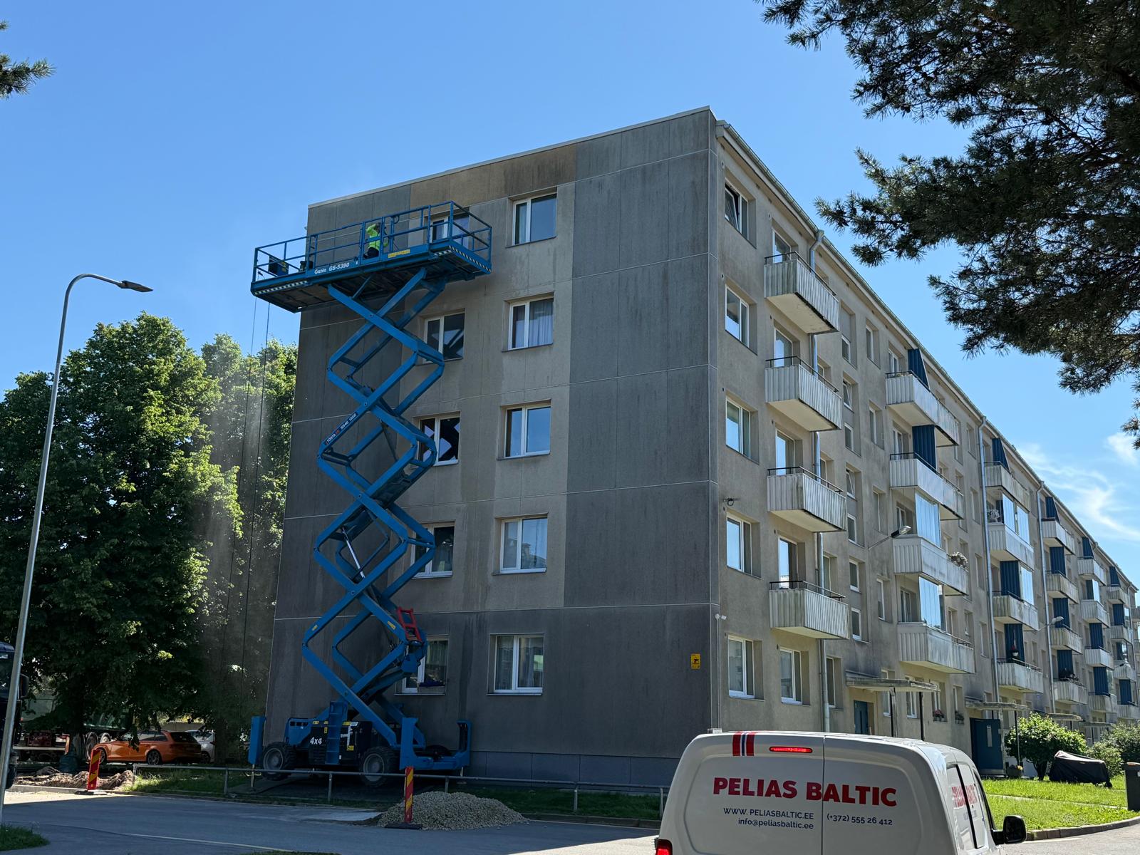 fassaadide pesu tallinnas korteriühistutele